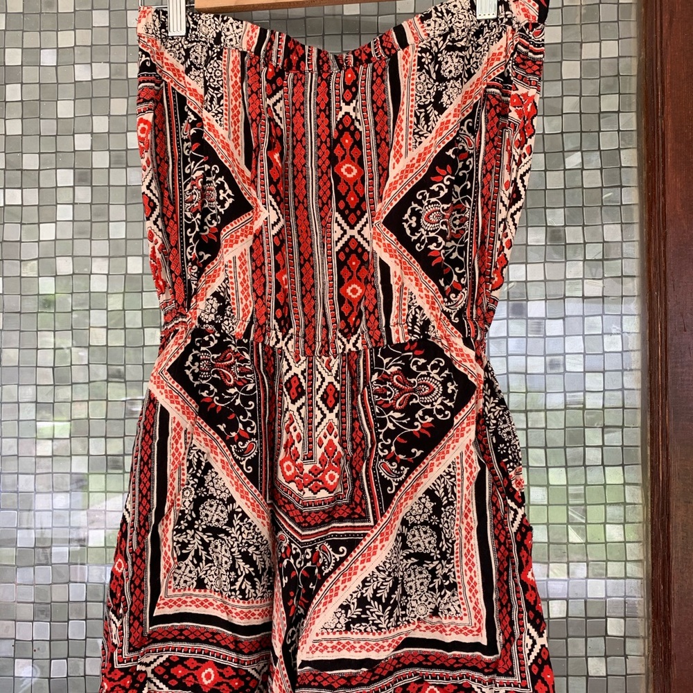 Strapless Romper (with pockets)